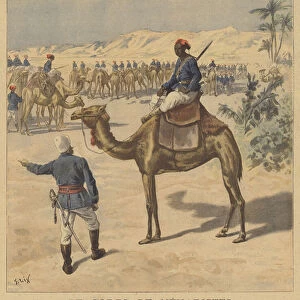 The Corps of Meharistes (colour litho)