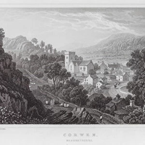 Corwen, Merionethshire (engraving)