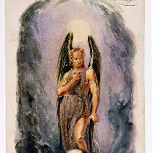 Costume design for The Devil in Love, a ballet after the original work by