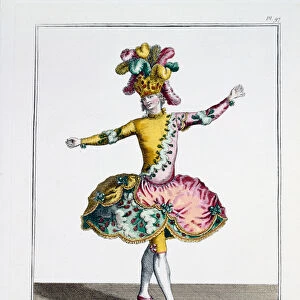 Costume Design for Silphe in the Ballet of the Elements