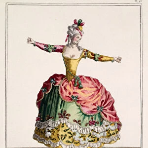 Costume Design for Silphide in the Ballet of the Elements