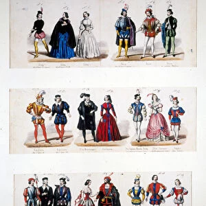 Costumes "Rigoletto"by Giuseppe Verdi