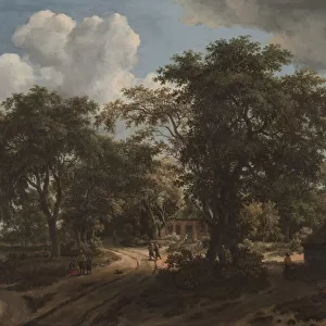 A Cottage in the Woods, c. 1662 (oil on canvas)