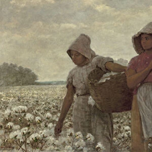 The Cotton Pickers, 1876 (oil on canvas)