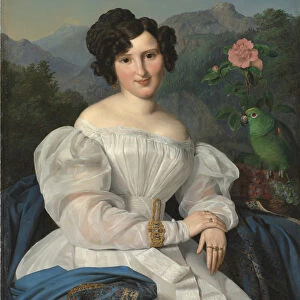 Countess Szechenyi, 1828 (oil on fabric)