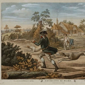 Coursing the Hare, printed for Bowles & Carver, published in 1796 (mezzotint)