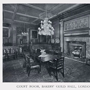 Court Room, Bakers Guild Hall, London (photo)