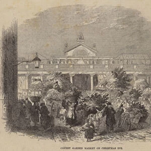Covent Garden Market on Christmas Eve (engraving)