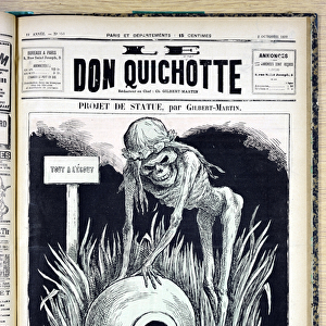 Cover of "Le Don Quixote", number 953, Satirique en Colours