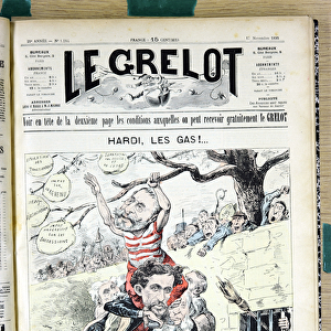 Cover of "Le Grelot", number 1284, Satirique en Couleurs
