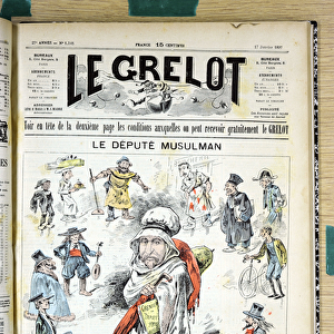 Cover of "Le Grelot", number 1345, Satirique en Couleurs