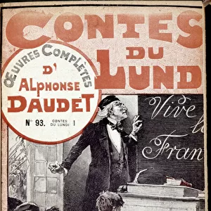 Cover of "Tales du Lundi "by Alphonse Daudet, Fayard