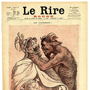 Cover of "The Red Laughter", Satirical en Couleurs