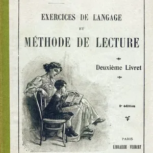 Coverage - Language Exercises and Reading Method. G. Delage and F. Vernay, Inspectors of Primary Education. Second booklet. Eighth edition. Librairie Vuibert, Paris, 1920. Illustrations by Jacoby (1891-1936). Dimensions: 19 x 14.5 cm. 48 pages