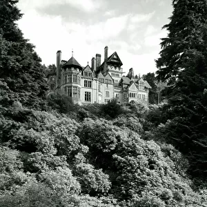 Cragside, from 100 Favourite Houses (b/w photo)