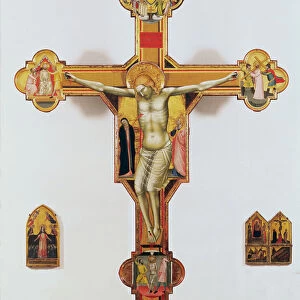 Crucifix (tempera on wood)