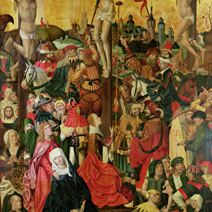 The Crucifixion, c. 1500 (oil on panel) (see also 148971)