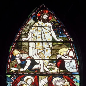 The Crucifixion, Paisley Abbey, Cottier & Co, 1874