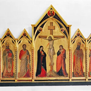 Crucifixion with Saints, 1310 (tempera on panel)