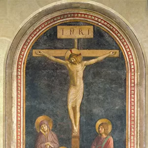 Crucifixion with the Virgin, SS. John the Evangelist and Dominic from the Convent of San