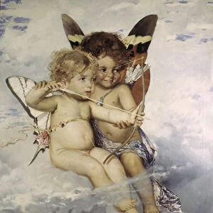 Cupids, 1881 (oil on canvas)