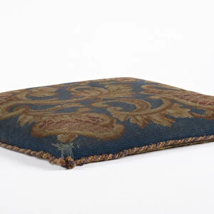 Cushion cover, 1850-80 (Berlin woolwork)