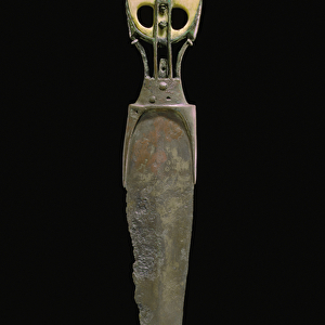 Dagger, 12th - 13th Dynasty, c. 1991-1640 BC (bronze & alabaster)