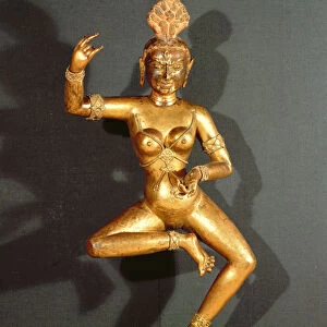 A Dakini, late 18th-early 19th century (copper)