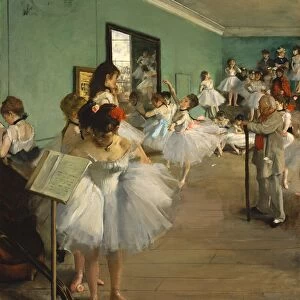 The Dance Class, 1873-74 (oil on canvas)