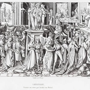 The Dance at the Court of Herod (engraving)