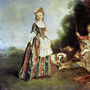 The Dance, or Iris, 1719-20 (oil on canvas)
