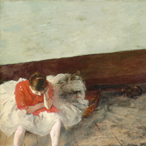 The Dance Lesson, c. 1879 (oil on canvas)