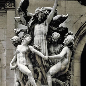 Dance - Marble sculpture, 1869