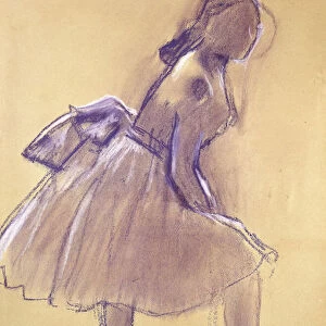 Dancer Standing, in Profile; Danseuse Debout, de Profil, c