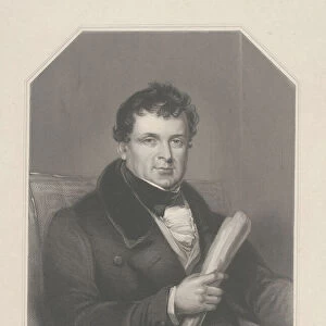 Daniel O Connell, engraved by H. Robinson (engraving)