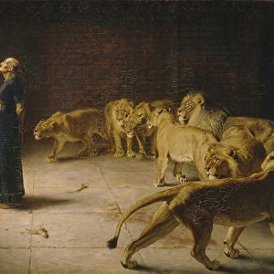 Daniel's Answer to the King, 1890 (oil on canvas)