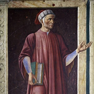 Dante Alghieri from the Villa Carducci series of famous men and women, c