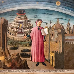 Dante Alighieris Divine Comedy, 1465 (fresco)