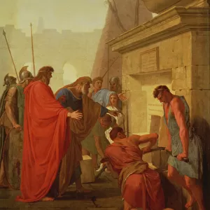 Darius Hystaspes Opens the Tomb of Nitocris, c. 1649