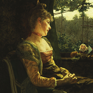 Daydreams, 1891 (oil on canvas)