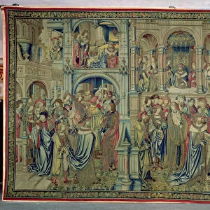 The Death of the Child and the King is promised victory, Tapestry of David and Bathsheba