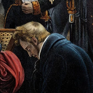 The Death of Napoleon, 5 / 05 / 1821 at Saint Helene Detail representing Jean Abraham