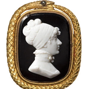 Death of Princess Charlotte Gold Memorial Brooch, ac. 1817