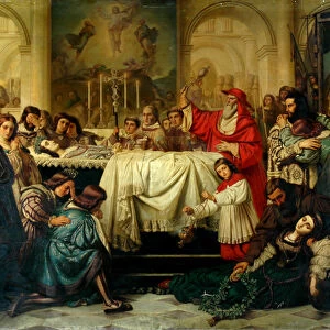 Death of Raphael (oil on canvas)