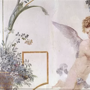 Detail of decoration from the Pompeian Music Room, 1777-80