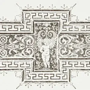 Decorative element at beginning of Chapter 2, illustration from Milan Cathedral and designs for facade, by Camillo Boito (1836-1914), 1889