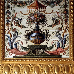 Decorative panel of the dining room of the Chateau de Vaux Le Visomte (Vaux-le-Vicomte)