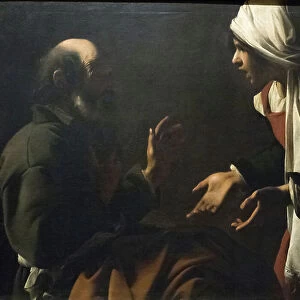 The Denial of Saint Peter (oil on panel)