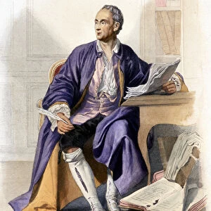 Denis Diderot - in Ed. Mennechet, "Le Plutarque francais"