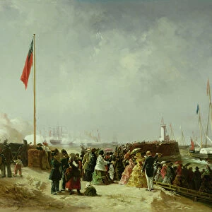 The Departure of the Steam Packet at Boulogne